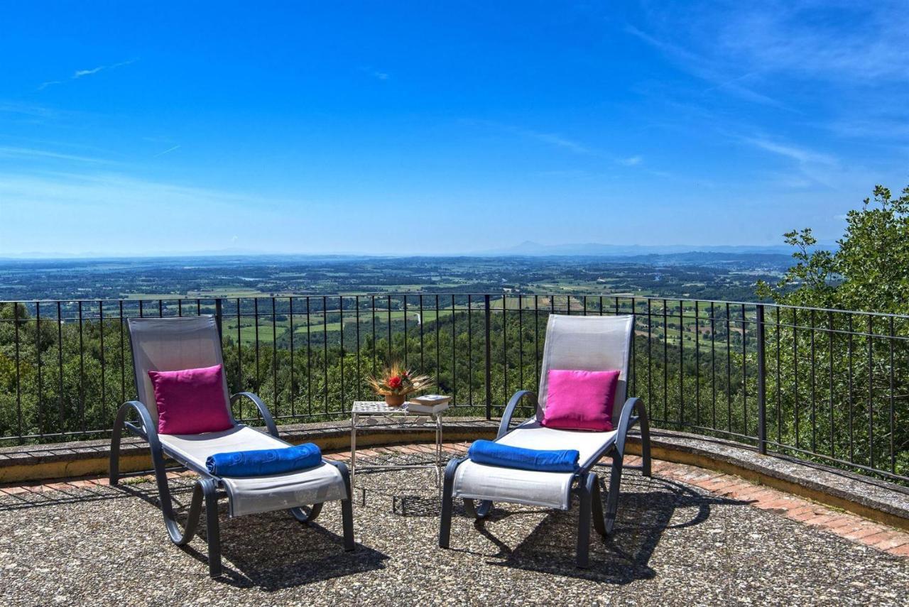 Villa Il Sole Civitella in Val di Chiana Exterior foto